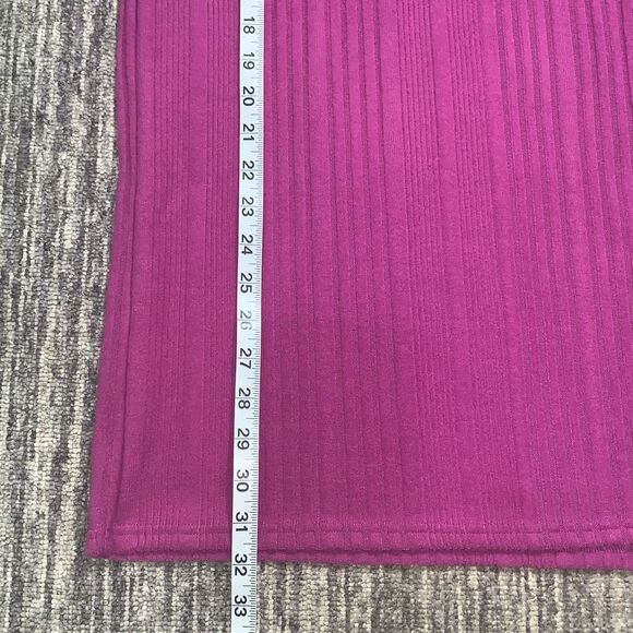 NWOT Umgee Women's Medium A Line Midi Side Slit Skirt Casual Soft - Picture 5 of 6